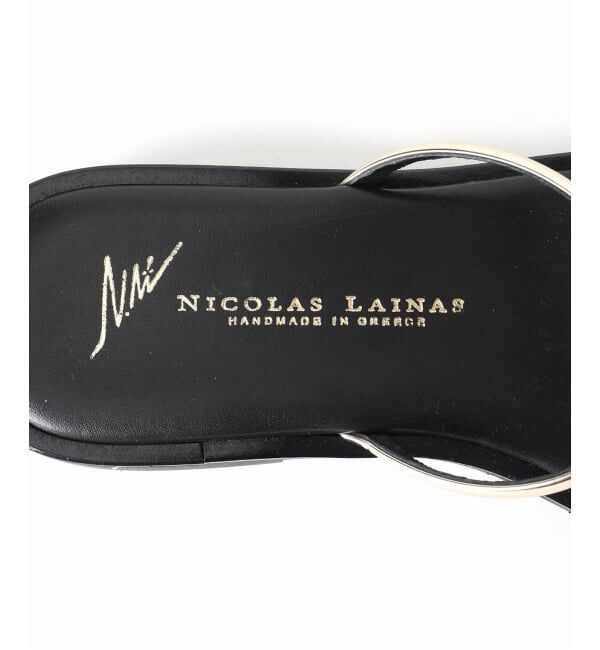 IENA「《予約》NICOLAS LAINAS/ニコラスライナス bijou sandale サンダル」|サンダル|