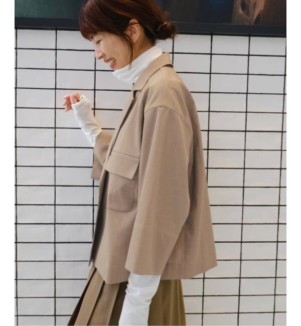 IENA「《予約》Maison IENA 別注 Nell/ネル ショートジャケット 261-50201」|その他|