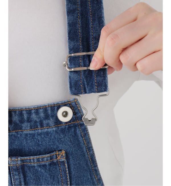 SLOBE IENA「DENIMサロペット」|オールインワン|