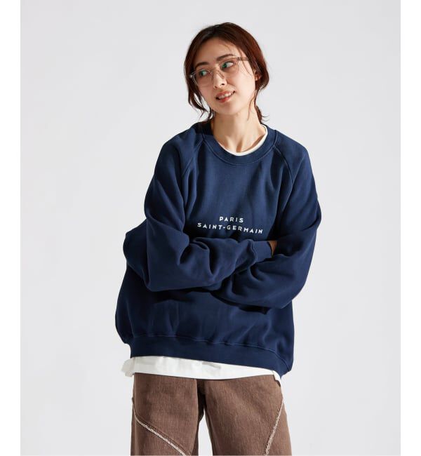 Paris Saint-Germain「【Paris Saint-Germain / パリ・サン＝ジェルマン】JP BACK EMBLEM SWEAT SHIRT」|スウェット・ジャージ|