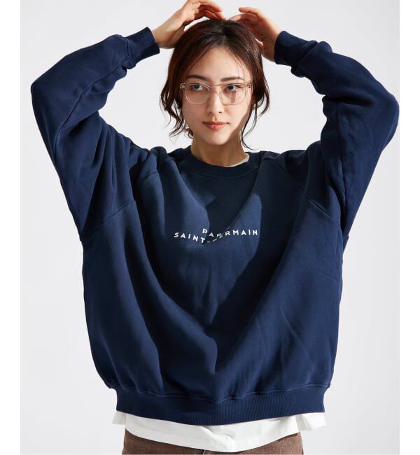 Paris Saint-Germain「【Paris Saint-Germain / パリ・サン＝ジェルマン】JP BACK EMBLEM SWEAT SHIRT」|スウェット・ジャージ|