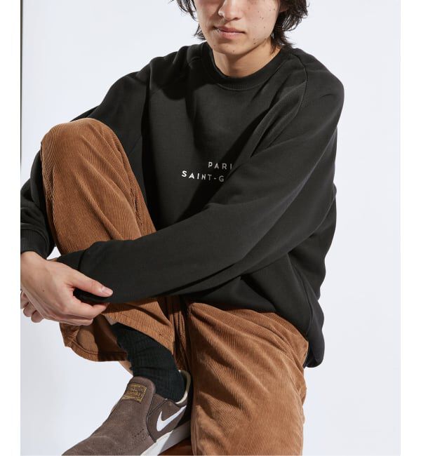 Paris Saint-Germain「【Paris Saint-Germain / パリ・サン＝ジェルマン】JP BACK EMBLEM SWEAT SHIRT」|スウェット・ジャージ|