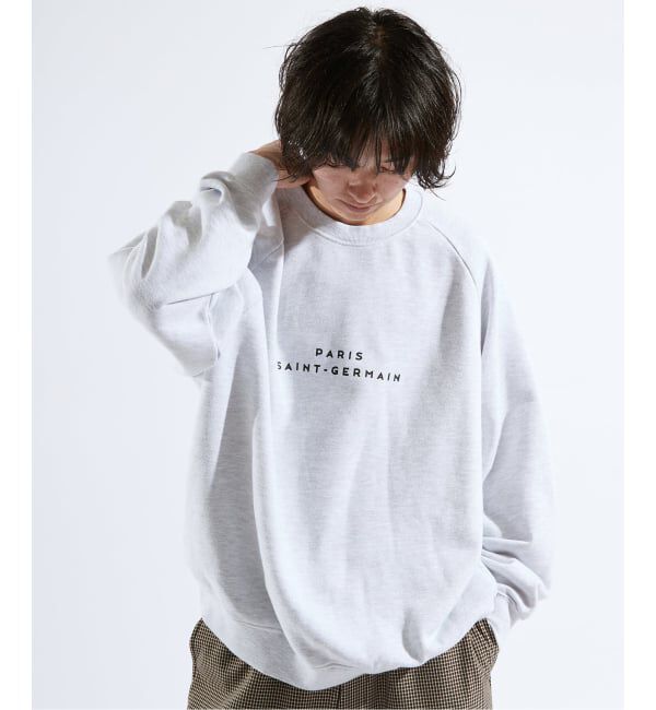 Paris Saint-Germain「【Paris Saint-Germain / パリ・サン＝ジェルマン】JP BACK EMBLEM SWEAT SHIRT」|スウェット・ジャージ|