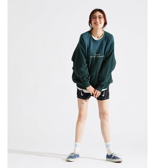 Paris Saint-Germain「【Paris Saint-Germain / パリ・サン＝ジェルマン】JP BACK EMBLEM SWEAT SHIRT」|スウェット・ジャージ|