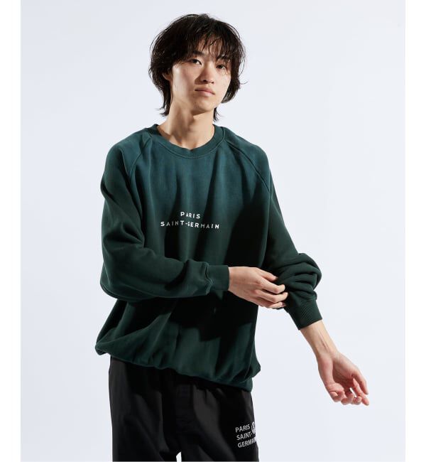 Paris Saint-Germain「【Paris Saint-Germain / パリ・サン＝ジェルマン】JP BACK EMBLEM SWEAT SHIRT」|スウェット・ジャージ|