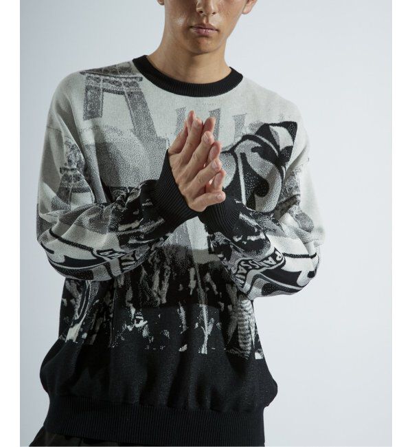 Paris Saint-Germain「【Paris Saint-Germain / パリ・サン＝ジェルマン】 JP Photograph JQ KNIT」|ニット・セーター|