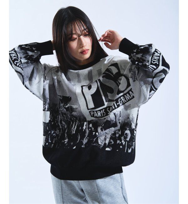 Paris Saint-Germain「【Paris Saint-Germain / パリ・サン＝ジェルマン】 JP Photograph JQ KNIT」|ニット・セーター|