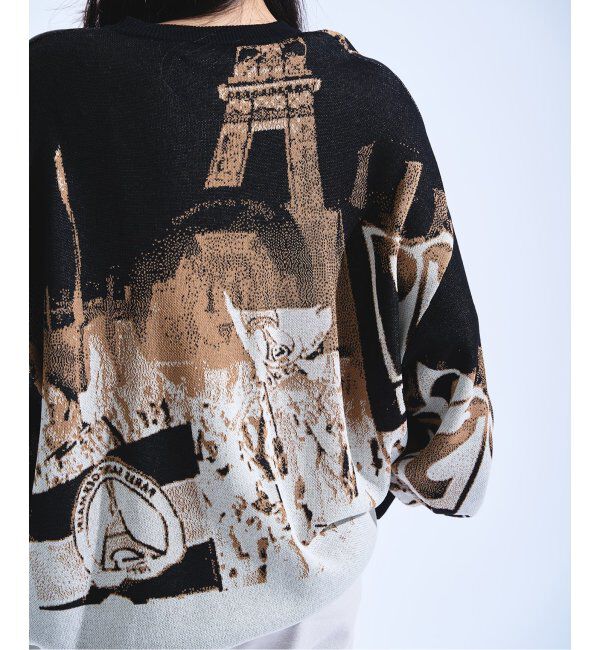 Paris Saint-Germain「【Paris Saint-Germain / パリ・サン＝ジェルマン】 JP Photograph JQ KNIT」|ニット・セーター|