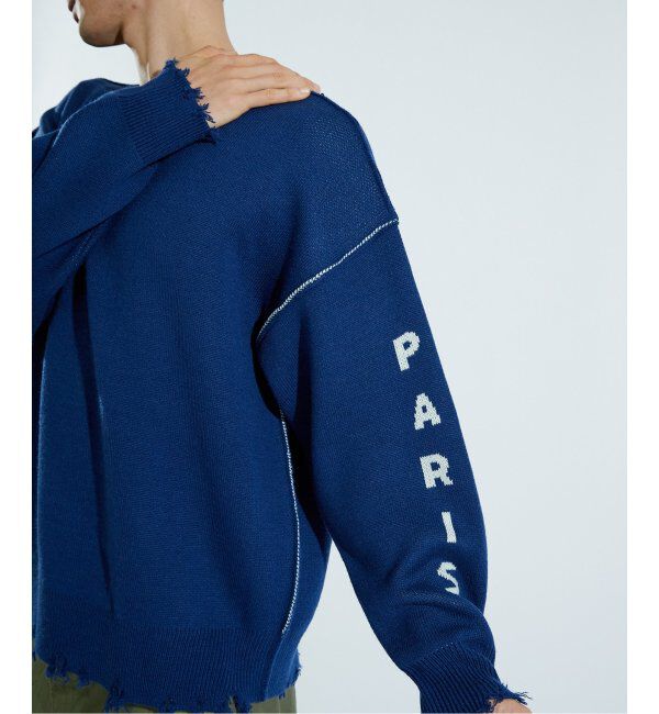 Paris Saint-Germain「【Paris Saint-Germain / パリ・サン＝ジェルマン】PSG JP CRASH KNIT」|ニット・セーター|