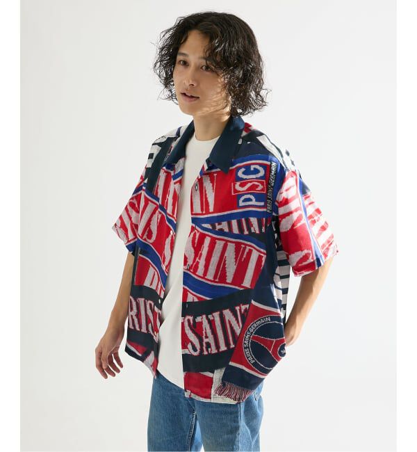 Paris Saint-Germain「【Paris Saint-Germain / パリ・サン＝ジェルマン】 VINTAGE SCARF SHIRT」|シャツ・ブラウス|
