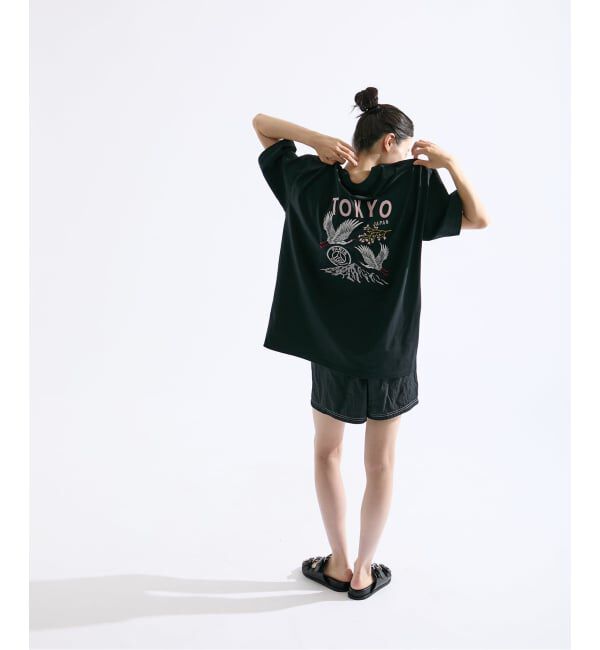 Paris Saint-Germain「【Paris Saint-Germain / パリ・サン＝ジェルマン】PSG JP Tsuru embroidery TEE」|Tシャツ・カットソー|