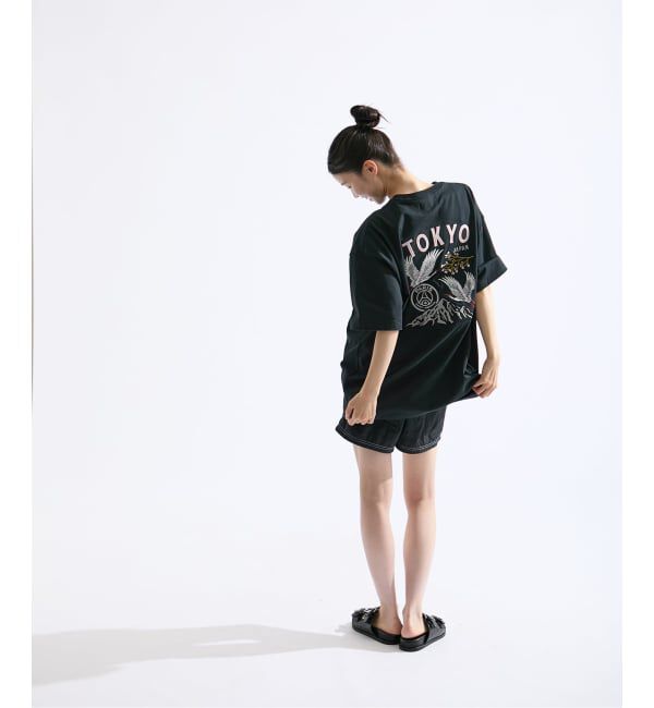 Paris Saint-Germain「【Paris Saint-Germain / パリ・サン＝ジェルマン】PSG JP Tsuru embroidery TEE」|Tシャツ・カットソー|