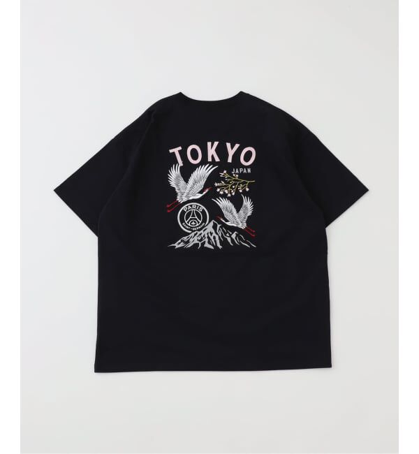Paris Saint-Germain「【Paris Saint-Germain / パリ・サン＝ジェルマン】PSG JP Tsuru embroidery TEE」|Tシャツ・カットソー|