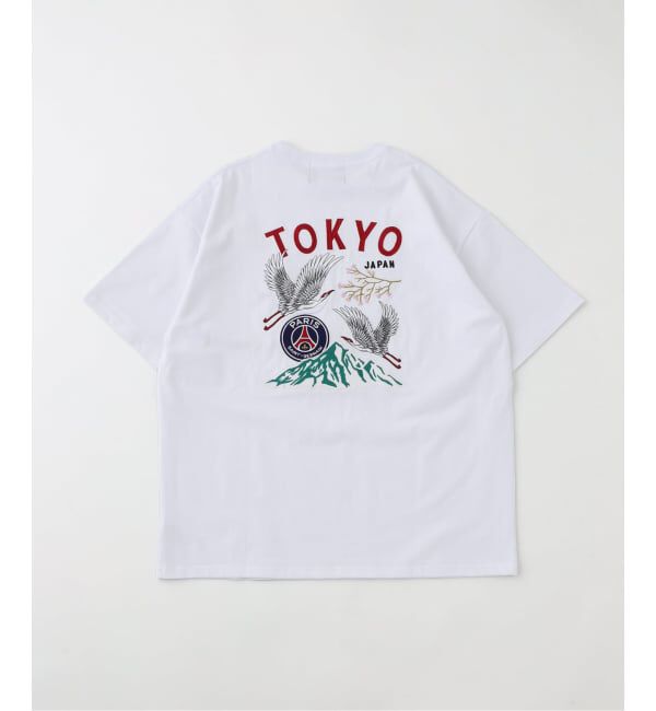 Paris Saint-Germain「【Paris Saint-Germain / パリ・サン＝ジェルマン】PSG JP Tsuru embroidery TEE」|Tシャツ・カットソー|