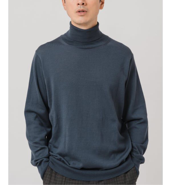 EDIFICE「14ゲージ ウール タートルネックニット」|ニット・セーター|
