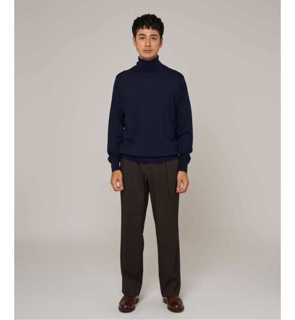 EDIFICE「14ゲージ ウール タートルネックニット」|ニット・セーター|