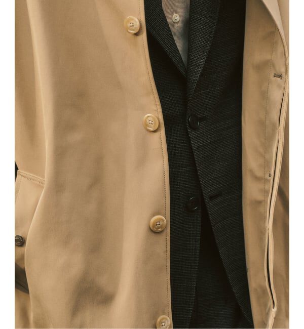 417 EDIFICE「【Windrisp】コート」|ステンカラーコート|