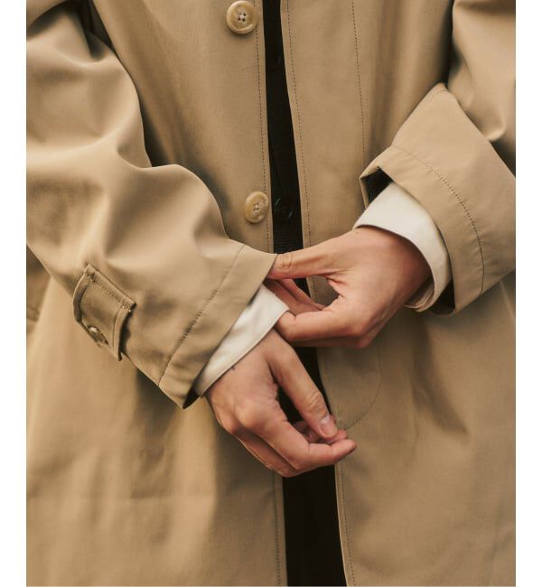 417 EDIFICE「【Windrisp】コート」|ステンカラーコート|