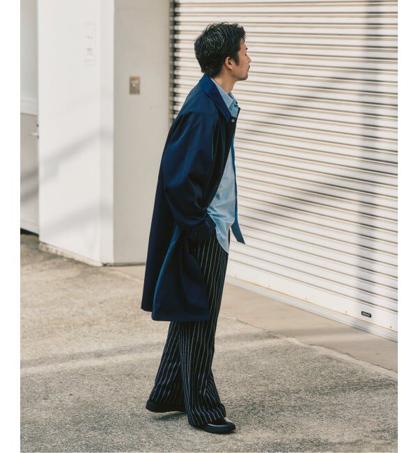 417 EDIFICE「【Windrisp】コート」|ステンカラーコート|