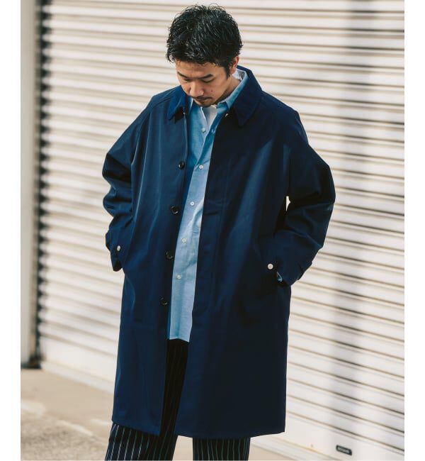 417 EDIFICE「【Windrisp】コート」|ステンカラーコート|