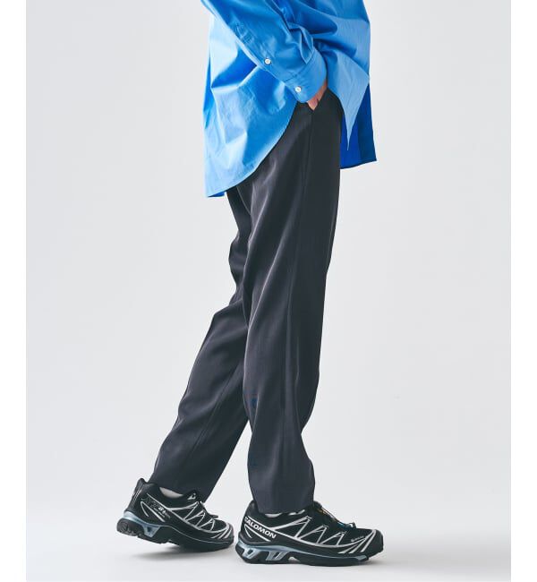 417 EDIFICE「ドライストレッチ ツイルノータックパンツ」|スラックス|