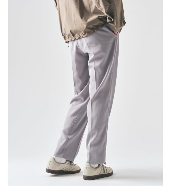 417 EDIFICE「ドライストレッチ ツイルノータックパンツ」|スラックス|