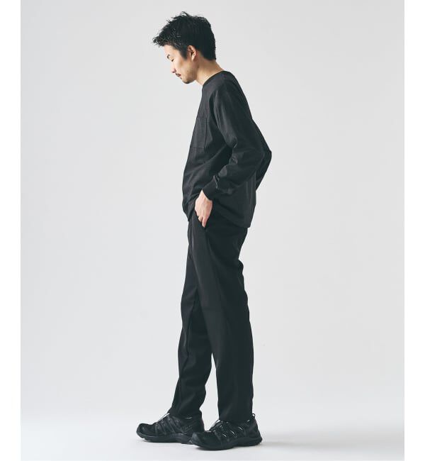 417 EDIFICE「ドライストレッチ ツイルノータックパンツ」|スラックス|