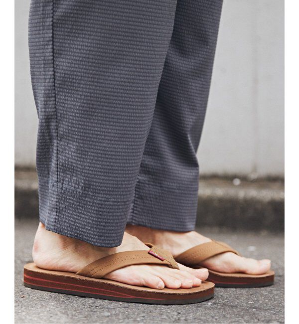 JOURNAL STANDARD relume「RAINBOW SANDALS / レインボーサンダル 別注 Double Layer レザーサンダル」|サンダル|