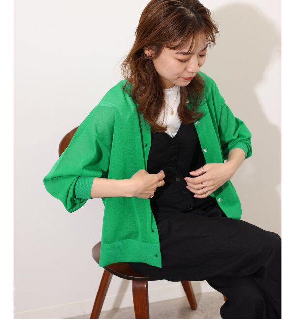 JOURNAL STANDARD relume「《追加》ウォッシャブルクロップドカーディガン」|カーディガン|