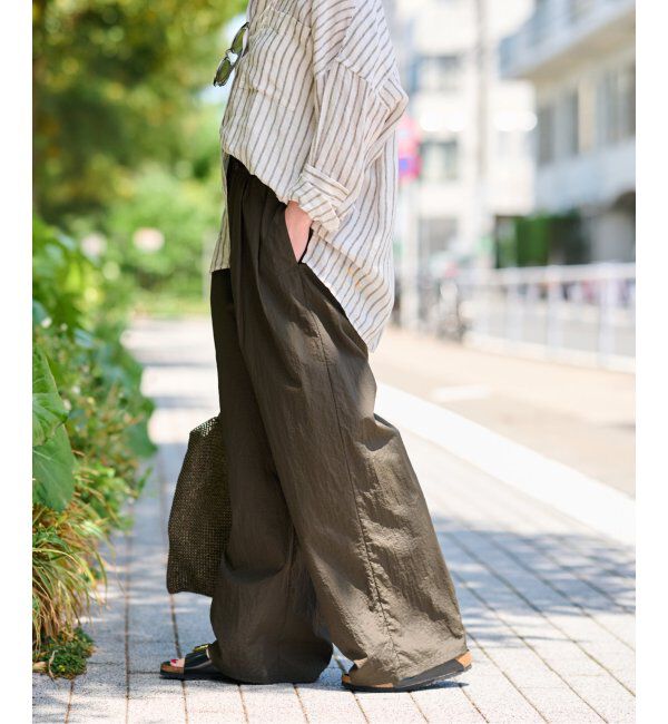 JOURNAL STANDARD relume「ライトナイロンワイドパンツ」|その他|