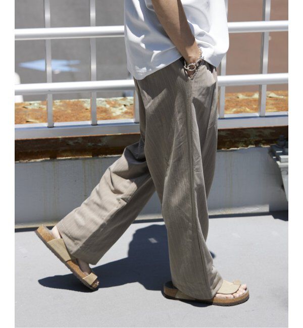 JOURNAL STANDARD relume「ヒールカット ライトルーズスラックス」|スラックス|