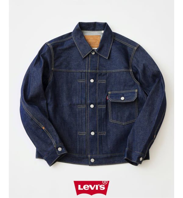 JOURNAL STANDARD relume「LEVI&rsquo;S(R) / リーバイス(R)  TYPE１トラッカージャケット リジッド」|デニムジャケット|ネイビー