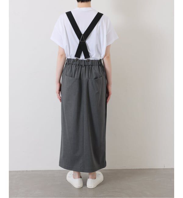 journal standard luxe「TRストレッチ サスペンダースカート」|スカート|