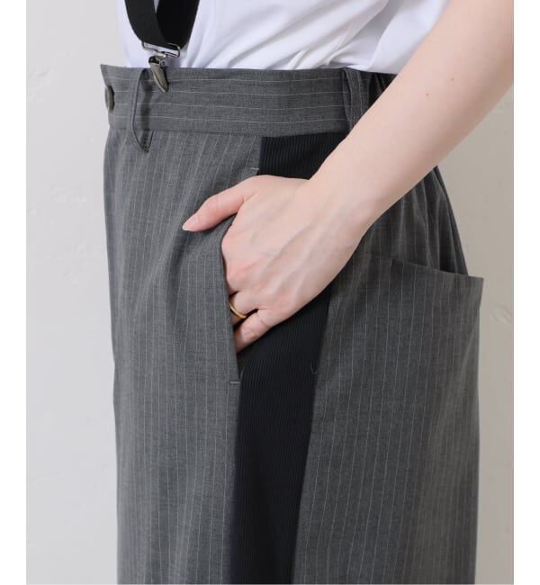 journal standard luxe「TRストレッチ サスペンダースカート」|スカート|