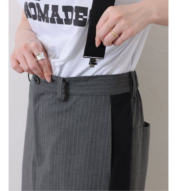 journal standard luxe「TRストレッチ サスペンダースカート」|スカート|