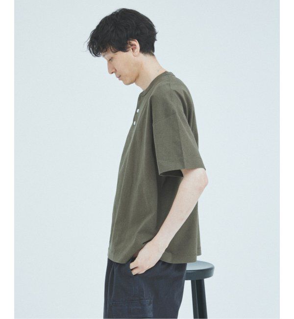 JOURNAL STANDARD「Healthknit / ヘルスニット 別注 ヘンリー ネック Tシャツ」|Tシャツ・カットソー|