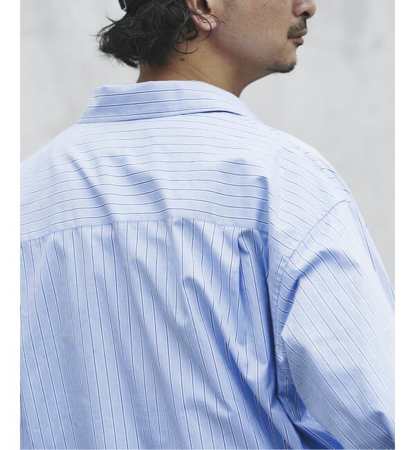 JOURNAL STANDARD relume「JAMES FABRIC / ジェームスファブリック ブルーハケメ ライトウェイトシャツ」|シャツ・ブラウス|