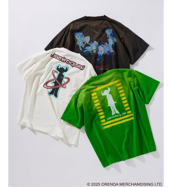 JOURNAL STANDARD relume「Jamiroquai / ジャミロクワイ 別注 &rdquo;蓄光&rdquo; フェードプリント Tシャツ」|Tシャツ・カットソー|