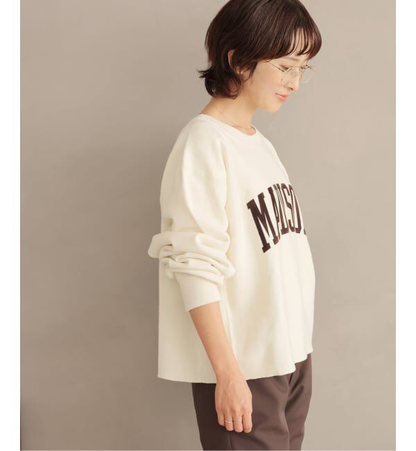 JOURNAL STANDARD relume「［26SS新作］クロップドフロッキーロゴスウェット」|スウェット・ジャージ|