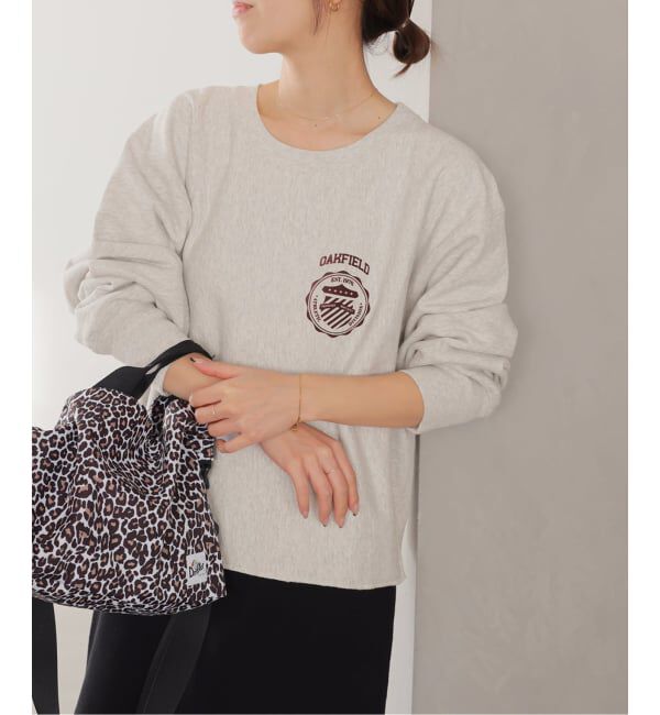 JOURNAL STANDARD relume「［26SS新作］クロップドフロッキーロゴスウェット」|スウェット・ジャージ|