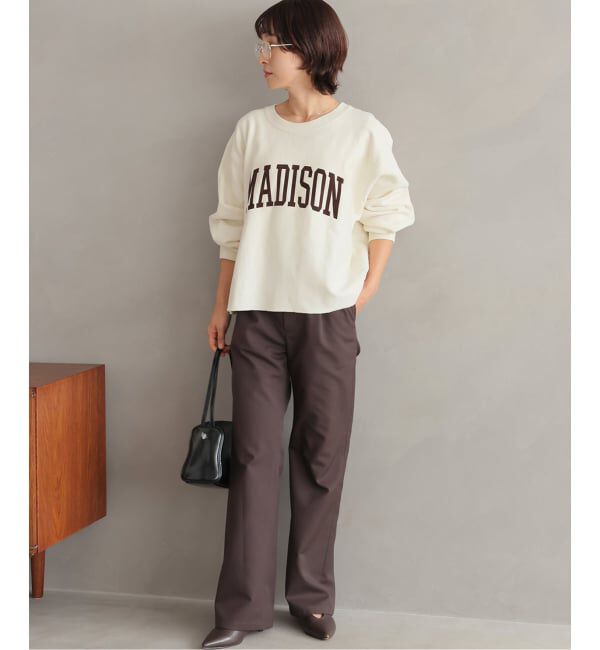 JOURNAL STANDARD relume「［26SS新作］クロップドフロッキーロゴスウェット」|スウェット・ジャージ|