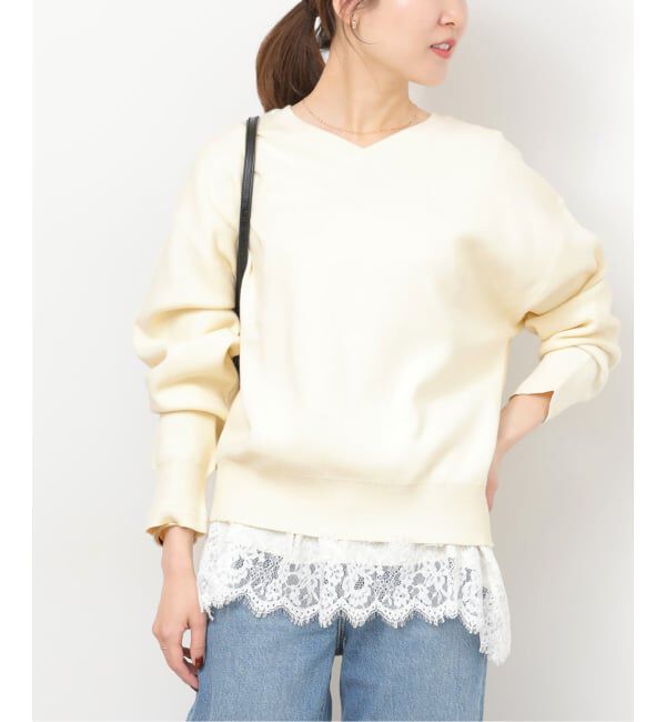 JOURNAL STANDARD relume「ウォッシャブルニットジャージー2WAYプルオーバー」|ニット・セーター|