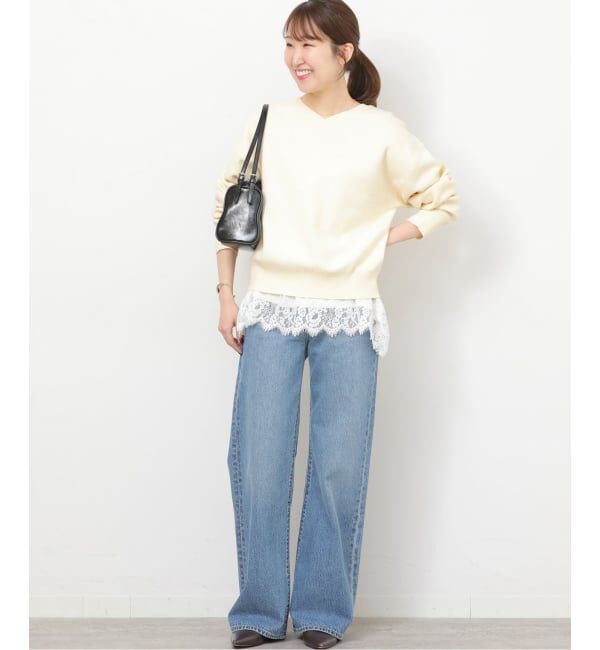 JOURNAL STANDARD relume「ウォッシャブルニットジャージー2WAYプルオーバー」|ニット・セーター|