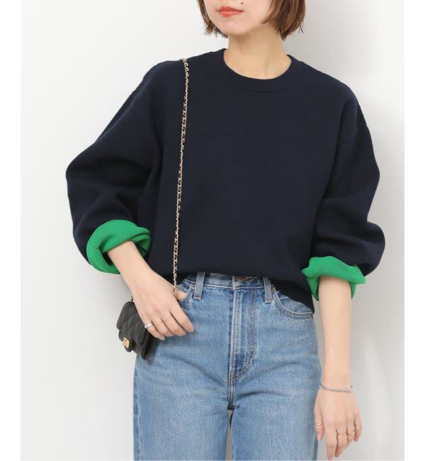 JOURNAL STANDARD relume「ダブルニットコントラストプルオーバー」|ニット・セーター|
