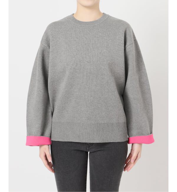 JOURNAL STANDARD relume「ダブルニットコントラストプルオーバー」|ニット・セーター|