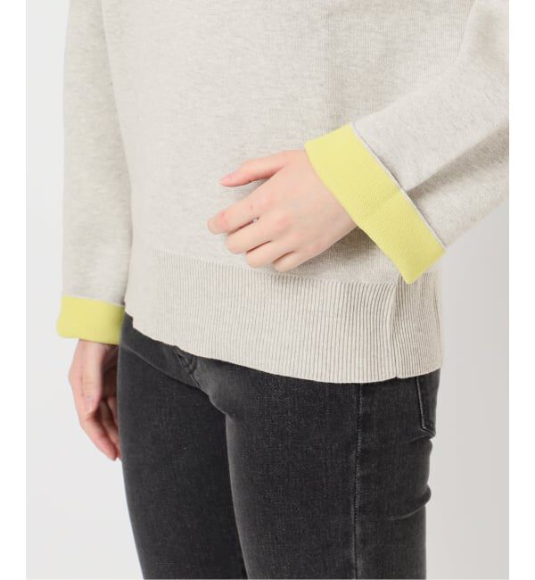 JOURNAL STANDARD relume「ダブルニットコントラストプルオーバー」|ニット・セーター|