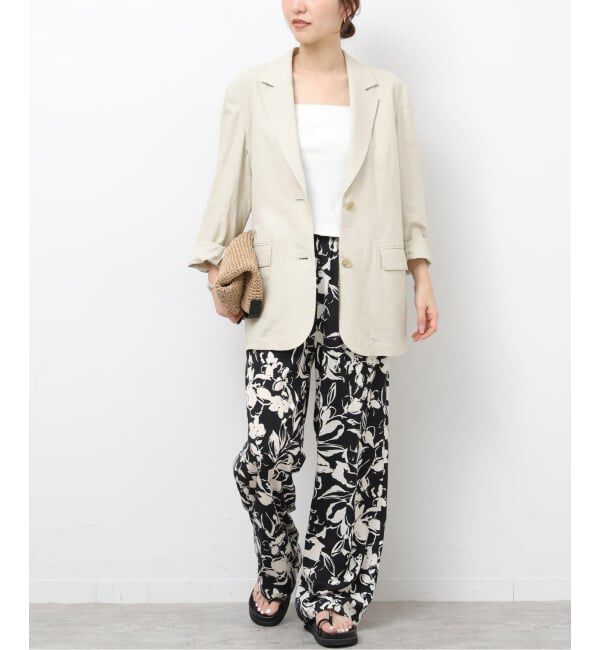 JOURNAL STANDARD relume「［26SS新作 / 手洗い可］リネンフィールシングルジャケット」|テーラードジャケット|