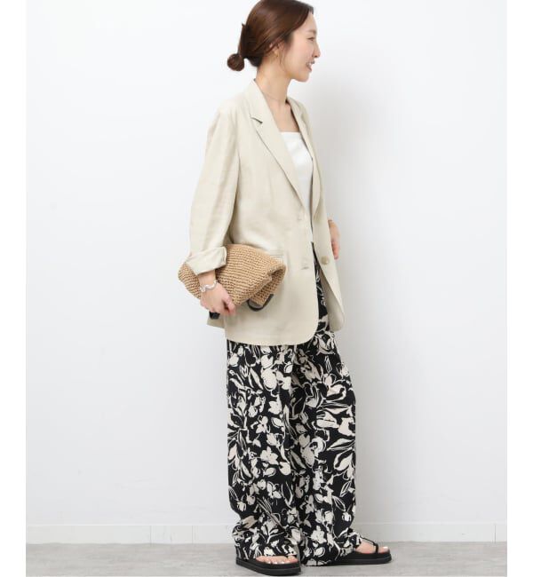 JOURNAL STANDARD relume「［26SS新作 / 手洗い可］リネンフィールシングルジャケット」|テーラードジャケット|