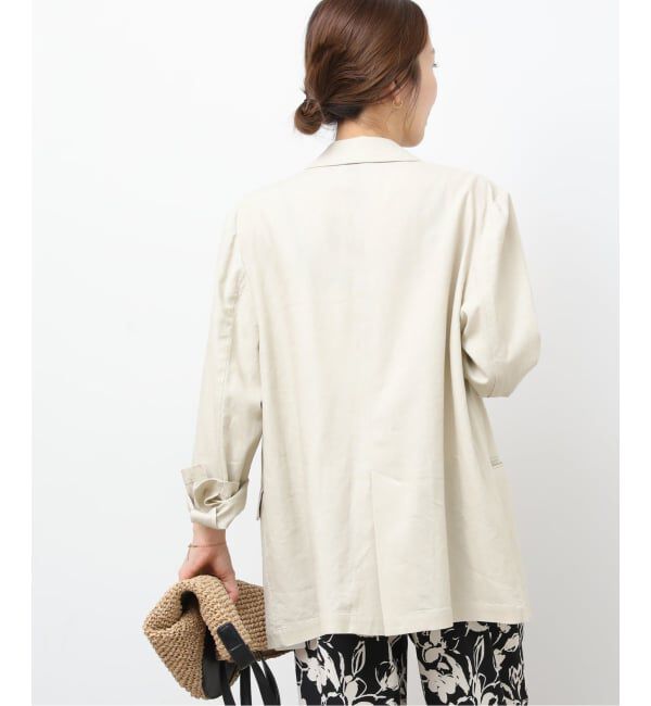 JOURNAL STANDARD relume「［26SS新作 / 手洗い可］リネンフィールシングルジャケット」|テーラードジャケット|