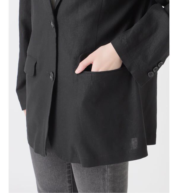 JOURNAL STANDARD relume「［26SS新作 / 手洗い可］リネンフィールシングルジャケット」|テーラードジャケット|